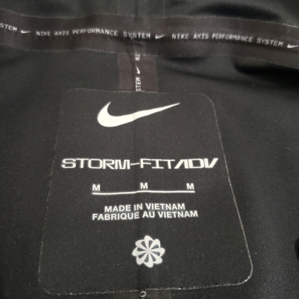 Mens Nike Black Active Jacket Size Medium - Picture 5 of 6